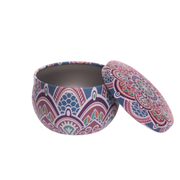 Blue and Purple Colorful Jar