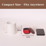 Red Tinplate Mini Container