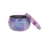 Colorful Purple Tinplate Mini Jar