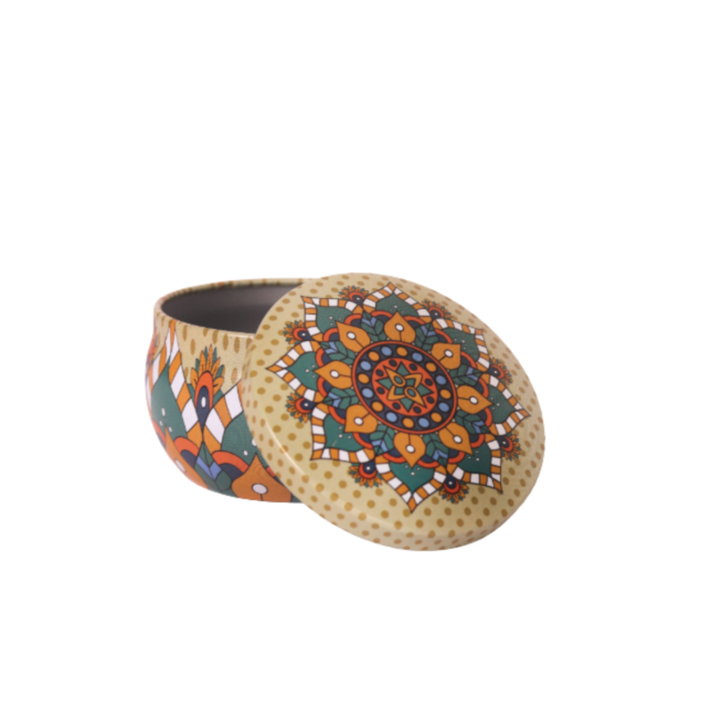 Colorful Tinplate Mini Jar