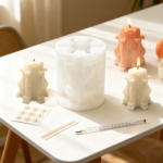 Rose Candle Silicone Mold