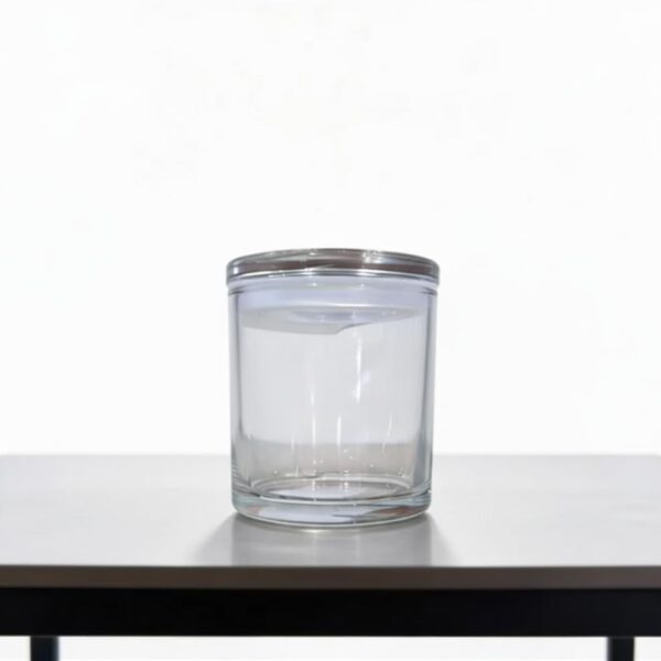 Premium 220g Glass Storage Jar 9x6cm