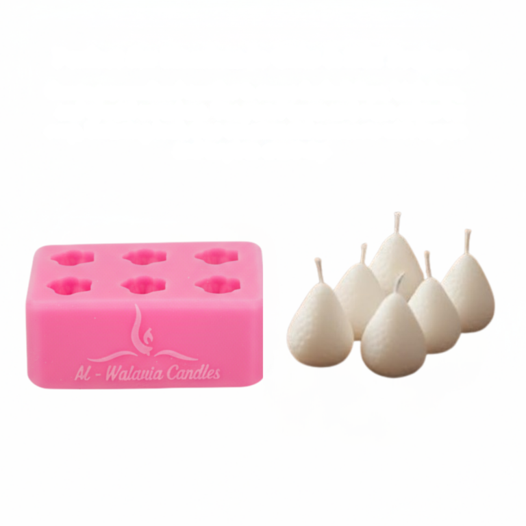 Strawberry Silicone Mold 6 Cavity