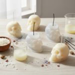 3 Skull Head Silicone Mold