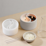 Round Silicone Mold (2-Half Design) for Candle & Soap Making