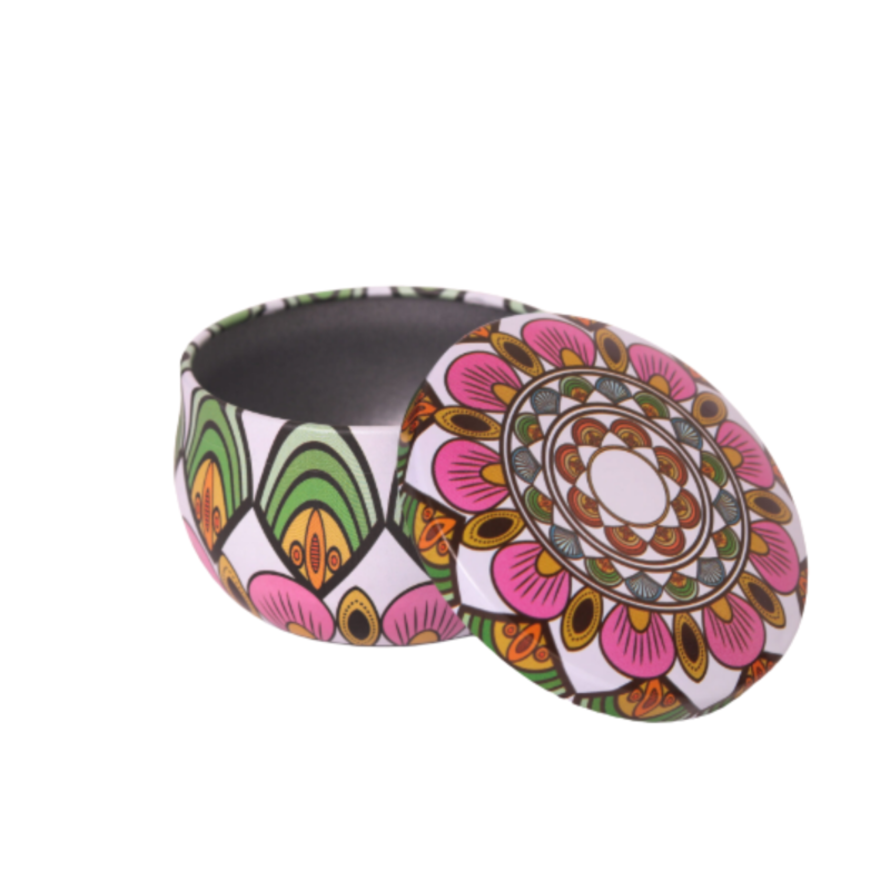 Colorful Tinplate Mini Jar