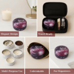 Galaxy Design Tinplate Container