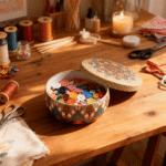 Colorful Tinplate Mini Jar