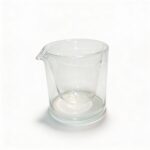 Transparent Glass Massage Candle Container – 100g Capacity