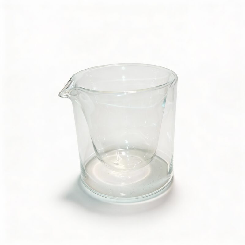 Transparent Glass Massage Candle Container – 100g Capacity