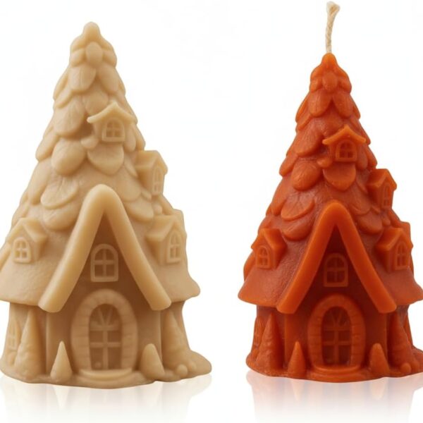 3D Christmas House Silicone Mould