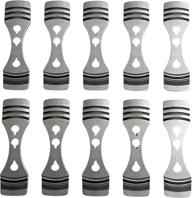 Metal Wick Centering Clips Set of 10
