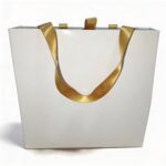 Premium Gift Bag with Gold Handles – Elegant 4×18×18 cm