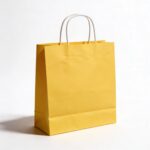 Yellow Cardboard Packing Bag 26×24 cm